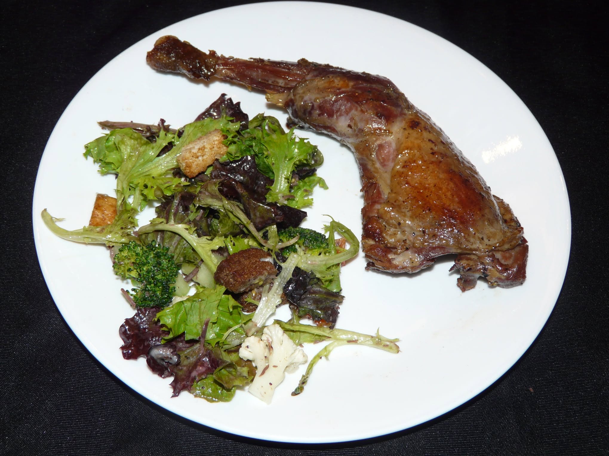 Cuisse confite de pintade