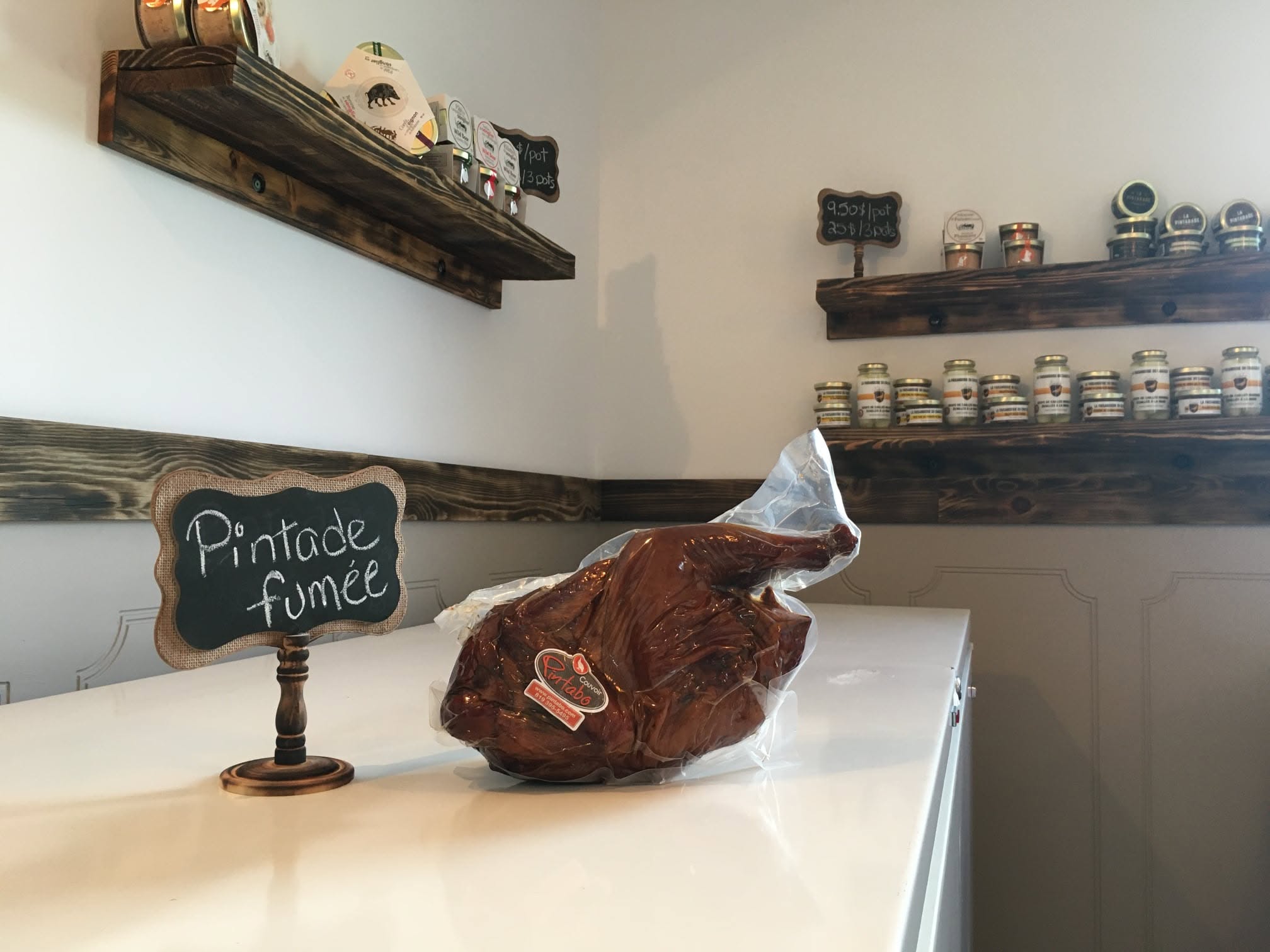 Pintade fumée